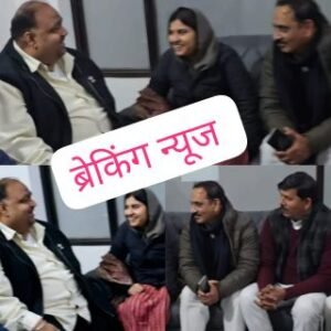 सहारनपुर07जनवरी25*कैराना सांसद ने नगर की राजनीति पर विधानसभा प्रभारी व पार्षद से चर्चा करते हुए जनता दरबार लगाने की बात कही।