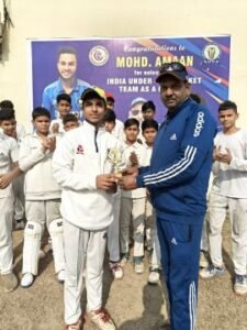 सहारनपुर06जनवरी25*जूनियर विंटर क्रिकेट लीग का हुआ शुभारंभ, टीम येलो ने टीम ब्लू को हराकर जीता मैच...*