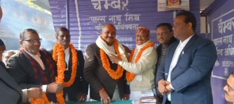 मिर्जापुर:8 जनवरी 25 *नव निर्वाचित कमेटी का अभिनंदन समारोह* मिर्जापुर:8 जनवरी 25 *नव निर्वाचित कमेटी का अभिनंदन समारोह*