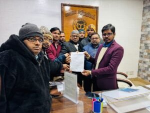 अयोध्या07जनवरी25*पत्रकार मुकेश चंद्राकर की निर्मम हत्या के विरोध में नेशनल यूनियन ऑफ जर्नलिस्टस(इंडिया ) ने सौंपा ज्ञापन