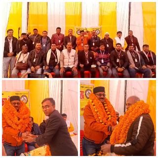 भदोही08जनवरी25*पत्रकार समाज का सजग प्रहरी,समाज के पटल पर रखें सच : घनश्याम पाठक