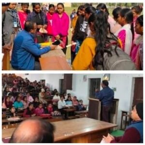 पूर्णिया बिहार 9 जनवरी25* पूर्णिया महिला महाविद्यालय में जिला निबंधन एवं परामर्श केंद्र कार्यक्रम का आयोजन।