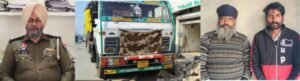 पंजाब10जनवरी25*30 किलो पोस्त सहित घोड़ा ट्रक चालक व कंडर काबू