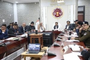 रीवा10जनवरी25*उपमुख्यमंत्री ने ललितपुर - सिंगरौली रेलवे लाइन निर्माण कार्य की समीक्षा की।*