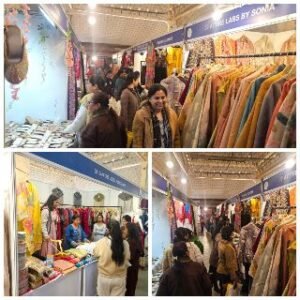 जयपुर11जनवरी25*फोर्ट में 'बैंड बाजा बारात' डिज़ाइनर और लाइफस्टाइल एग्ज़ीबिशन का उद्घाटन*