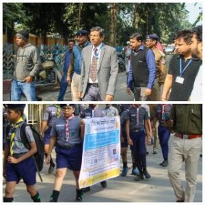 भागलपुर11जनवरी25*मालदा मंडल ने 100-दिन अभियान के तहत तपेदिक उन्मूलन रैली का आयोजन किया*