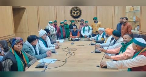 मथुरा12जनवरी25*भारतीय किसान यूनियन की 13 जनवरी को महा पंचायत की तैयारी। मथुरा12जनवरी25*भारतीय किसान यूनियन की 13 जनवरी को महा पंचायत की तैयारी।