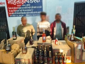 पूर्णिया बिहार13जनवरी25*अवैध शराब के विरुद्ध पूर्णिया पुलिस की कार्रवाई।