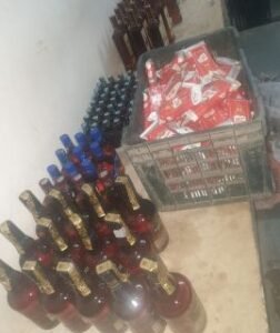 पूर्णिया बिहार 14 जनवरी25* कसबा थाना द्वारा 55.890 लीटर विदेशी शराब किया गया बरामद।