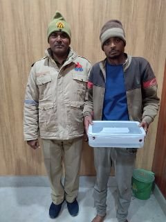 मथुरा14जनवरी25*01तमंचा .315 बोर मय 01 जिन्दा कारतूस के किया गिरफ्तार ।