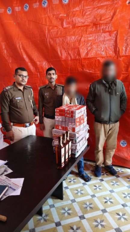 पूर्णिया बिहार 14 जनवरी25*अवैध शराब के विरुद्ध पूर्णिया पुलिस की कार्रवाई।
