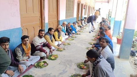 रायबरेली14जनवरी25*राष्ट्रीय स्वयं सेवक संघ के द्वारा हुआ खिचड़ी भोज का आयोजन