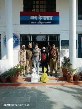 हरिद्वार16जनवरी25*थाना बुग्गावाला पुलिस की तेज़ तर्रार कार्रवाई: 12 घंटे में चोरी का खुलासा, आरोपी गिरफ्तार* हरिद्वार16जनवरी25*थाना बुग्गावाला पुलिस की तेज़ तर्रार कार्रवाई: 12 घंटे में चोरी का खुलासा, आरोपी गिरफ्तार*