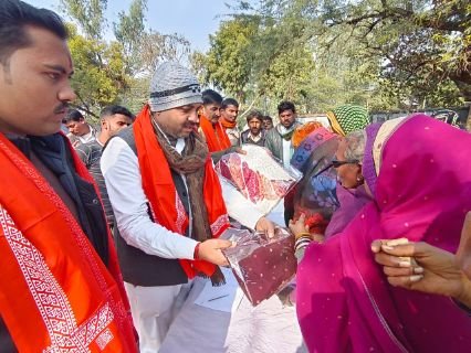 कौशांबी17जनवरी25*त्योहारों का असली मकसद एक दूसरे की खुशियों को बांटना - वेद प्रकाश सत्यार्थी*