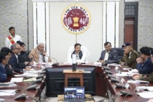 रीवा18जनवरी25*रेलवे परियोजना के कार्यों में भू अर्जन की सभी बाधाएं दूर करें - उप मुख्यमंत्री*