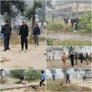 हरदोई18जनवरी25*पुलिस अधीक्षक कार्यालय में चलाया गया सफ़ाई अभियान हरदोई18जनवरी25*पुलिस अधीक्षक कार्यालय में चलाया गया सफ़ाई अभियान