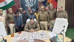 मैनपुरी18जनवरी25*टप्पेबाजी कर आभूषण लूटने वाले गैंग का पर्दाफाश*