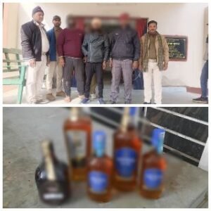 पूर्णिया बिहार 18 जनवरी 24 पुलिस की कार्रवाई। कसबा थाना द्वारा तीन शराब तस्कर को क्या गिरफ्तार।