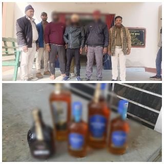 पूर्णिया बिहार 18 जनवरी 24 पुलिस की कार्रवाई। कसबा थाना द्वारा तीन शराब तस्कर को क्या गिरफ्तार।