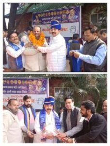 सहारनपुर24जनवरी25*बेहट के चकराता रोड स्थित एक फार्म हाउस में पहुंचे भीम आर्मी के राष्ट्रीय अध्यक्ष