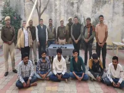 जोधपुर24जनवरी25*साइबर सेल ने आमजन के साथ ठगी करने वाले आरोपियों को गिरफ्तार किया। जोधपुर24जनवरी25*साइबर सेल ने आमजन के साथ ठगी करने वाले आरोपियों को गिरफ्तार किया।