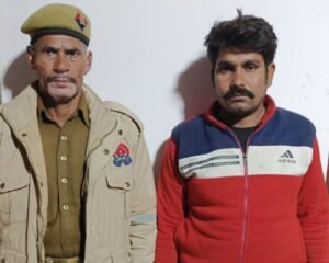 मथुरा25जनवरी25* एक अभियुक्त को चोरी की मोटर साईकिल सहित किया गिरफ्तार