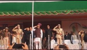 पूर्णिया बिहार26जनवरी25* पनोरमा पब्लिक स्कूल में पनोरमा ग्रुप के चैयरमेन संजीव मिश्रा ने किया झंडोत्तोलन*।