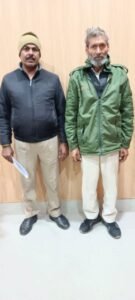 मथुरा26जनवरी25* राया पुलिस द्वारा वारंटी अभियुक्त को गिरफ्तार किया गया