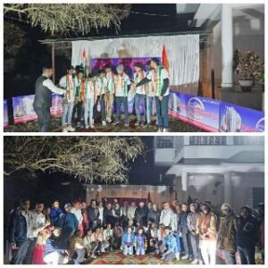 पूर्णिया बिहार 27 जनवरी 25* प्रो-स्पोर्ट्स द्वारा पूर्णिया के साइकिल चैंपियनों का सम्मान समारोह।