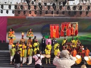 दिल्ली31जनवरी25*लाल किला पर भारत पर्व के रंगारंग प्रोग्राम का आयोजन।