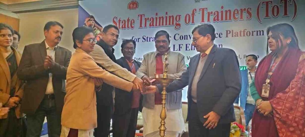 पूर्णिया बिहार 19 जनवरी 25* शिक्षा विभाग, जीविका एवं पंचायती राज विभाग से फ़ाइलेरिया मुक्त होगा साकार- केदार प्रसाद ।