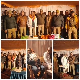 कानपुर नगर03फरवरी25*उप निरीक्षक नौशाद अहमद की सेवानिवृत होने पर पनकी थाना परिसर में विदाई समारोह का हुआ आयोजन*