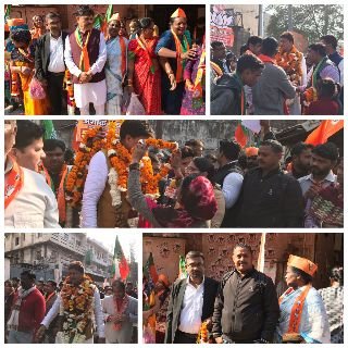 दिल्ली04फरवरी25*मॉडल टाउन विधानसभा से अशोक गोयल जी की महारैली