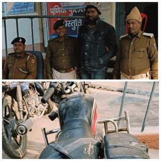 पूर्णिया बिहार5फरवरी25* वाहन जाँच के क्रम में एक गांजा तस्कर 48.850 किलोग्राम गांजा के साथ एक गांजा तस्कर गिरफ्तार ।