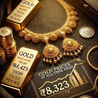 नई दिल्ली05फरवरी25*सोने के दाम ने तोड़ा रिकॉर्ड, ऑल टाइम हाई*