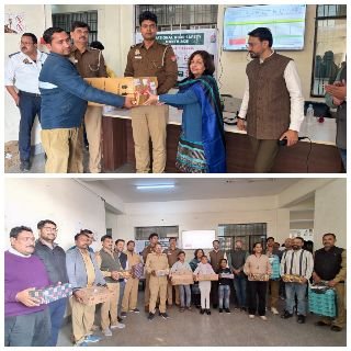 लखनऊ06फरवरी25* सड़क सुरक्षा माह समापन का कार्यक्रम आयोजित किया गया।