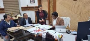 कानपुर नगर,06फरवरी25*मण्डलायुक्त की अध्यक्षता में एलीवेटेड कॉरीडोर की डी०पी०आर० गठन हेतु बैठक हुई ।