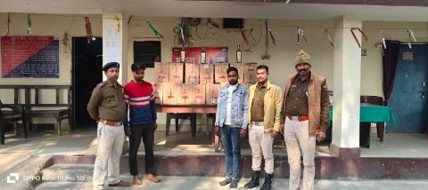 मोतिहारी08फरवरी25*179 लिटर बिदेशी अंग्रेजी शराब के साथ ही दो व्यक्ति को गिरफ़्तार किया गया है