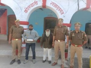 लखनऊ09फरवरी25*राजधानी लखनऊ में गोली चलाने वाले 2 अभियुक्तों को सहादतगंज पुलिस ने दबोचा!!