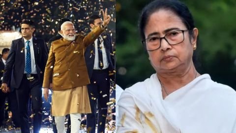 कोलकाता09फरवरी25*AAP की हार से बढ़ गई ममता की टेंशन