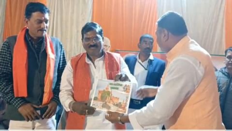 भागलपुर09फरवरी25* पंचायती राज मंत्री का एनडीए कार्यकर्ताओं ने किया भव्य स्वागत*