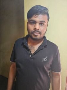 रीवा10फरवरी25*जिला बदर आरोपी को गिरफ्तार कर भेजा जेल