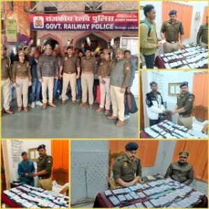 लखनऊ10फरवरी25*खोये हुए 75 मोबाइल बरामद कर मोबाइल स्वामियों को सुपुर्द किया।*