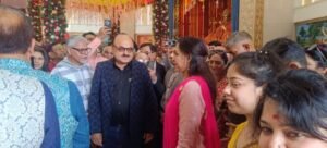 मथुरा11फरवरी25*सांसद हेमा मालिनी ने फीता काटकर किया चार धाम मंदिर का उद्घाटन