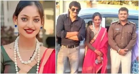 इंदौर11फरवरी25*फिल्म की शूटिंग के लिए मुंबई रवाना हुई मोनालिसा,