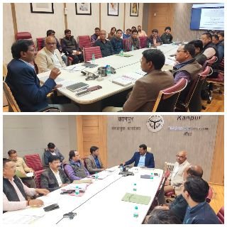 कानपुर नगर,11फरवरी25*मंडले8की अध्यक्षता में NGT me पारित विभिन्न विभागों के अधिकारियों के साथ समीक्षा बैठक आयोजित की गयी