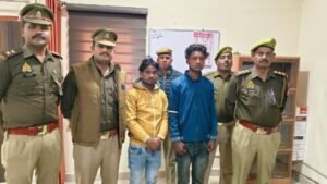 कानपुर नगर14फरवरी25*दो लुटेरों ने महिला से छीने थे 70 हजार शिवराजपुर पुलिस ने पकड़ा
