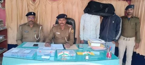 पूर्णिया बिहार 18 फरवरी25*अपराध की योजना बना रहे दो अभियुक्तों को गिरफ्तार किया।