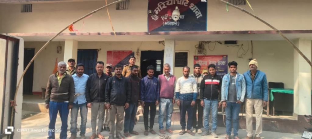 मोतिहारी19फरवरी25*शराब तस्कर और शराब सेवन करने वाले के विरुद्ध पुलिस की लगातार कारवाई जारी।