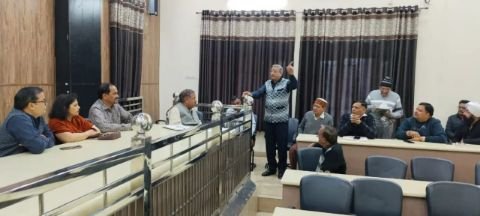 मुजफ्फरनगर19फरवरी25*नई किराया नियमावली पर पालिका के किरायेदार व्यापारियों में बिखराव